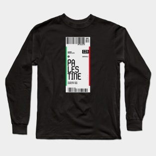 One Day I Will Go To Gaza - Inshallah! Long Sleeve T-Shirt